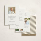 "l e g a c y" - Foil Press Memorial Cards in Cloud by Sara Hicks Malone - Back of Card Options