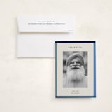 "Wide Frame" - Memorial Cards in Ocean by Kelly Watkins - Card with Envelope