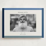 "Wide Frame" - Memorial Cards in Ocean by Kelly Watkins - Front