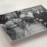 "Beloved and Remembered" - Memorial Cards in Almond by Sabrin Deirani - Detail