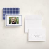 "Pencil Lines" - Memorial Cards in Jeans by Adelyn T. - Assembled