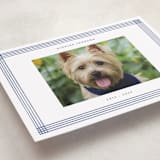 "Pencil Lines" - Memorial Cards in Jeans by Adelyn T. - Detail