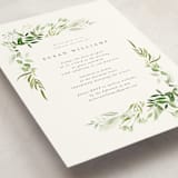"Verdure" - Memorial Cards in Garden by Leah Bisch - Detail