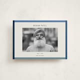 "Wide Frame" - Memorial Cards in Ocean by Kelly Watkins - Front