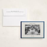 "Wide Frame" - Memorial Cards in Ocean by Kelly Watkins - Card with Envelope