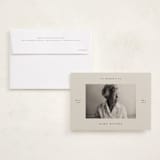 "Four Corners" - Memorial Cards in Creme by Ani Somi - Card with Envelope