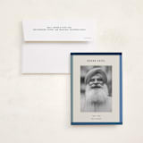 "Wide Frame" - Memorial Cards in Ocean by Kelly Watkins - Card with Envelope