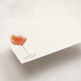 "Aperol Spritz (add-on)" - Mini Note Cards in Sunset by Baumbirdy - Detail