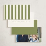 "Martini" - Mini Note Cards in Olive by Baumbirdy - Back of Card Options