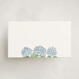 "Hydrangea Love" - Mini Note Cards in Sky by Lydia Carns - Front