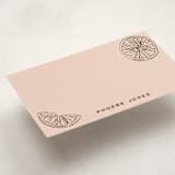 "Garnish" - Mini Note Cards in Peach by Megan Davis - Detail