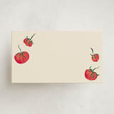 "Petit Pomodoro" - Mini Note Cards in Champagne by Jackie Crawford - Front