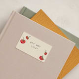 "Petit Pomodoro" - Mini Note Cards in Champagne by Jackie Crawford - In-Situ