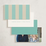 "Vintage Pickle" - Mini Note Cards in Aqua by Vera Lim - Back of Card Options