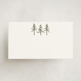 "Three Pines" - Mini Note Cards in Ponderosa by Townsend Majors - Front