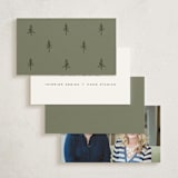 "Three Pines" - Mini Note Cards in Ponderosa by Townsend Majors - Back of Card Options
