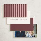 "Snail Mail" - Mini Note Cards in Raspberry by Pati Cascino - Back of Card Options