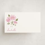 "Peony (add-on)" - Mini Note Cards in Blush by Itsy Belle Studio - Front