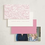 "Peony (add-on)" - Mini Note Cards in Blush by Itsy Belle Studio - Back of Card Options