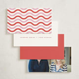 "Wavy Frame Fun" - Mini Note Cards in Watermelon by Ro Pacifico - Back of Card Options