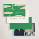 "tee-rific" - Mini Note Cards in Grass by Ellen Schlegelmilch - Back of Card Options