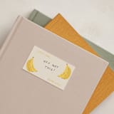 "Bunches & Bunches" - Mini Note Cards in Banana by Erica Krystek - In-Situ
