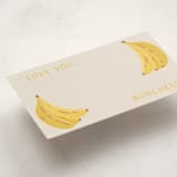 "Bunches & Bunches" - Mini Note Cards in Banana by Erica Krystek - Detail