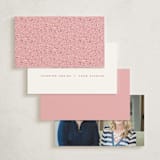 "Animal Cracker Parade" - Mini Note Cards in Pink Sugar by Jennifer Postorino - Back of Card Options
