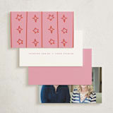 "cowboy club" - Mini Note Cards in Cherry by Jennifer Lew - Back of Card Options