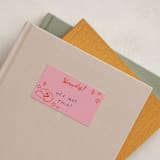 "cowboy club" - Mini Note Cards in Cherry by Jennifer Lew - In-Situ