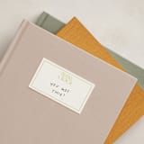 "elegant serif" - Mini Note Cards in Lime by Ellen Schlegelmilch - In-Situ