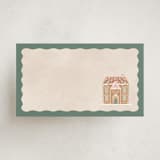 "Holiday Greetings" - Mini Note Cards in Pine by Pixel and Hank - Front