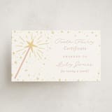"Tooth Fairy" - Mini Note Cards in Cotton Candy by Jackie Crawford - Front