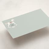 "Le Cheval d’Enfance" - Mini Note Cards in French Blue by Ana de Sousa - Detail