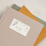 "Whimsical World" - Mini Note Cards in Sky by Ashlee Townsend - In-Situ
