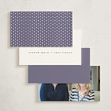 "Butterfly Thanks" - Mini Note Cards in Lilac by Heather Schertzer - Back of Card Options