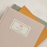 "Embroidery" - Mini Note Cards in Berry by Heather Schertzer - In-Situ
