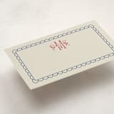 "Embroidery" - Mini Note Cards in Berry by Heather Schertzer - Detail