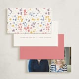 "Princess garden party" - Mini Note Cards in Buttercream by Cass Loh - Back of Card Options