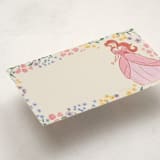 "Princess garden party" - Mini Note Cards in Buttercream by Cass Loh - Detail