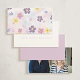 "Princess Portrait" - Mini Note Cards in Cotton Candy by Cass Loh - Back of Card Options