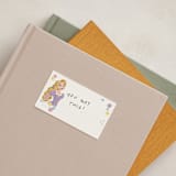"Princess Portrait" - Mini Note Cards in Cotton Candy by Cass Loh - In-Situ