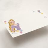 "Princess Portrait" - Mini Note Cards in Cotton Candy by Cass Loh - Detail