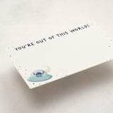 "Out of this World" - Mini Note Cards in Sky by Sherley Ferreira - Detail