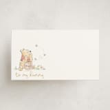 "Disney's Winnie The Pooh and a lil hunny" - Mini Note Cards in Honey by Creo Study - Front