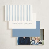 "Pillowy border" - Mini Note Cards in Ocean by Creo Study - Back of Card Options
