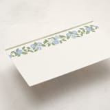 "Pillowy border" - Mini Note Cards in Ocean by Creo Study - Detail