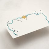 "Favorite Things" - Mini Note Cards in Celestial by Jill Delavan - Detail