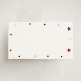 "Americana " - Mini Note Cards in Navy by Ilene Guy - Front