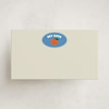 "little cutie sticker" - Mini Note Cards in Aqua by Studio Suku - Front